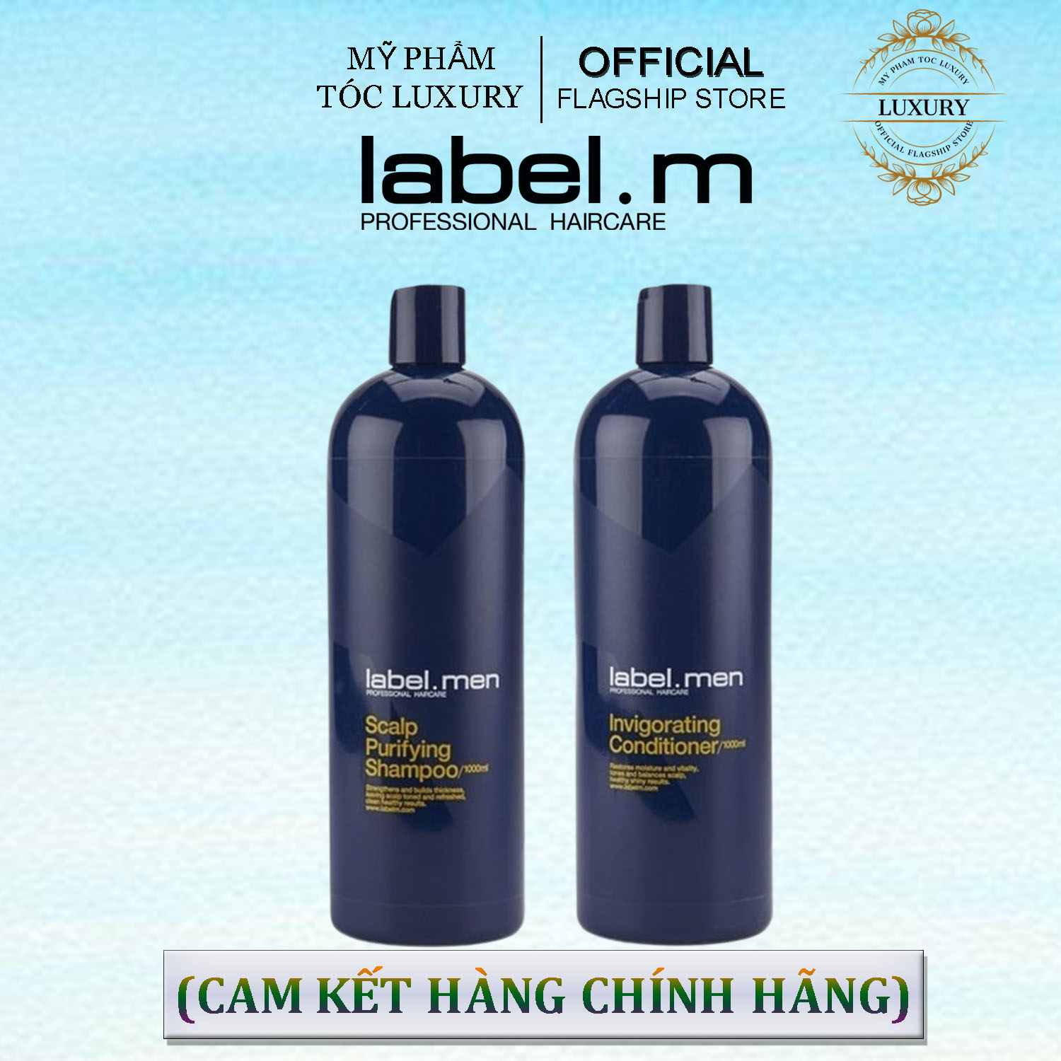 DẦU GỘI XÃ TRỊ GÀU LABEL.M MEN SCALP PURIFYING 1000ML